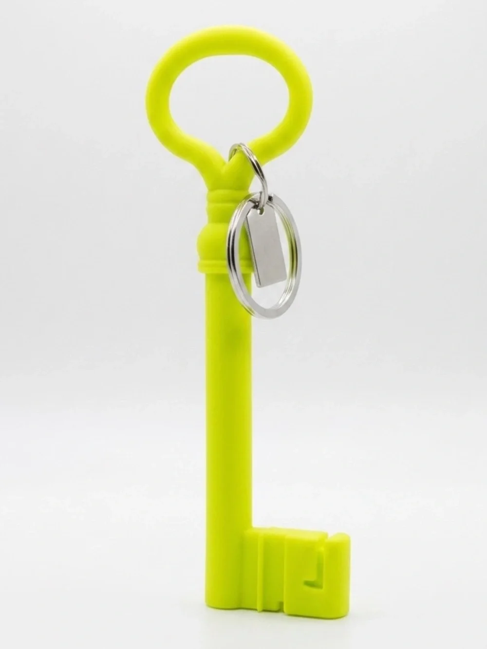 NWT Areaware x Harry Allen Reality Series Italian Church Key Keychain Chartreuse